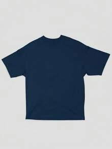 Basic T-Shirt With Milton Nascimento Print, New Model. - Azul Marino - Ver 2