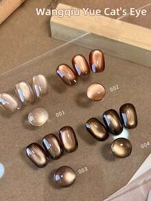 MISSMONDAY 1 Piece 15ml Meet Autumn Cat's Eye Magnetic Gel Nail Polish Removable UV LED Light Nail Polish Nail Enhancer DIY For Women - Magnetic Stick Not Included - Nhiều màu - Xem 14