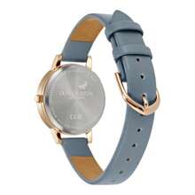 Women's 24000227 Chalk Blue Leather Quartz Basic Watch Ivory 30MM