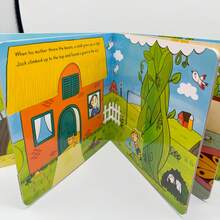 英文學習互動漫畫書《Busy Party BOOK》，適合學習英文，鮮豔色彩與派對插圖吸引讀者，附可摺疊頁面，閱讀趣味十足，聖誕禮物首選 - 彩色 - 查看 4