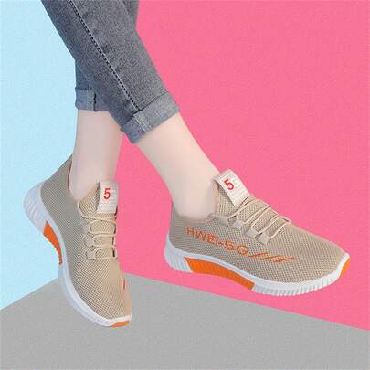 Zapatillas deportivas casuales para mujeres ligeras, zapatos negros mujer planos de exterior tipo slip-on con punta redonda, mocasines de dama comodos planos con cordones, resistentes al deslizamiento, cómodos y ligeros para todas las estaciones, regalos de Navidad, Año Nuevo y Aniversario para tu novia