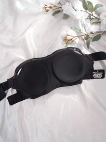 女士无缝无钢圈文胸，性感单肩设计，防滑侧边，可拆卸垫和交叉后背，无肩带