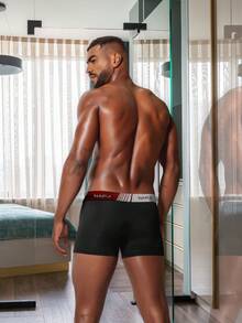 Kit 10 Comfortable Men's Boxer Briefs - 彩色 - 查看 2