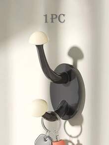 1 Wandhaken, Schwerlast-Handtuch- und Mantelhaken, wasserfester Badezimmer-Duschvorhang-Haken, Küchenlagerung, Heimspeicherung und kleine Heimdekoration Artikel.