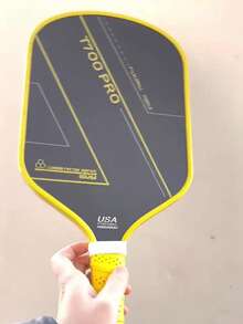 一支碳纤维 T700 光滑匹克球拍、T700 PRO 匹克球拍、16 毫米加厚面板、加厚减震手柄、吸汗防汗。 - 彩色 - 查看 8