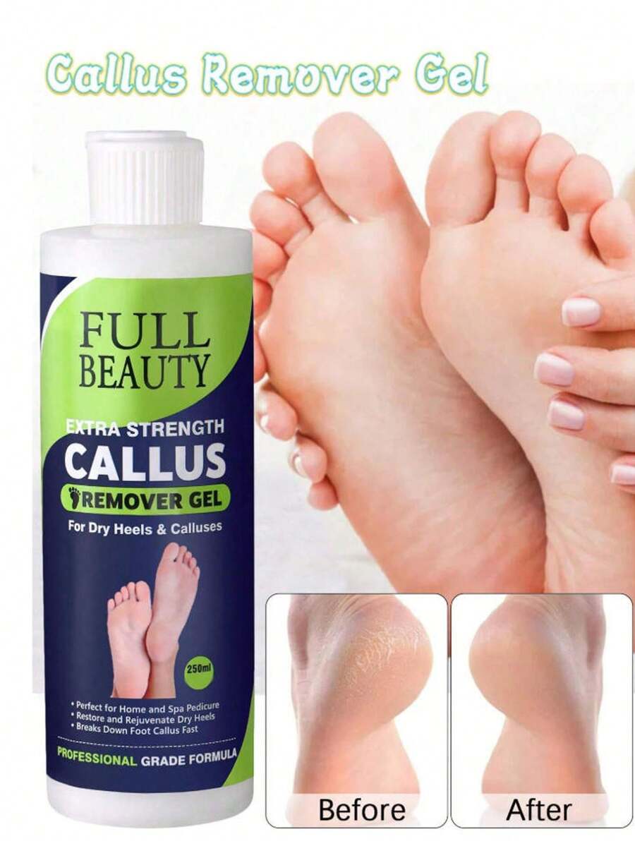 1 Pc Foot Soak Callus Remover Gel Extra Strength Callus Remover Gel Foot Soak With Epsom Salts For Calluses, Dry Cracked Heels,Odor - Pedicure For Tired Feet - Nhiều màu - Xem 1