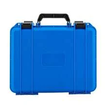 12 Watch Box Hard Case Travel Storage Protection Shockproof Pressure - Blue - View 5