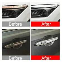 2pcs Car Wheel Rim Scratch Repair Kit, Repairs Scratches, Rust And Fading, Includes Polishing Compound And Sponge, Restores Wheels To Like-New Condition