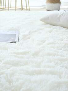 Living Room Rug Soft Fluffy Plush Carpet Bedroom Large Size Plush Rug Non-Slip High Pile Modern Indoor Carpet - Upgrade D35 Gray Long Hair - View 6