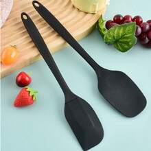 Premium Silicone Kitchen Utensil Set - Silicone Handled Cookware & Utensils, Heat Resistant, Non-Stick Cooking Tools And Bamboo Cooking & Cleaning - Multicolor - View 10