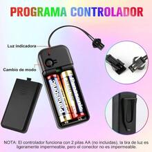 de Luces de Nen el, 5M0.12ft Tira de luz Decoracin, Mascara Decoracin Lampara, Luces Flexible, para Halloween, Navidad, Cumpleaos Rojo - amarillo - Ver 6