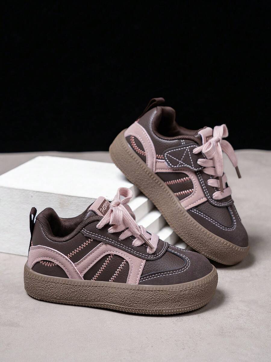 1 Pair Unisex Versatile Hook And Loop Casual Sneakers, Flat, Comfortable & Breathable, Ideal For Students, Campus Style Sports Shoes, Sporty Casual Trainers, Fashion Versatile Shoes