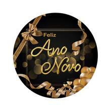 Decorative Panel And Cylinder Covers For Happy New Year Theme Parties With Elastic - New Year Panel Only 032 - View 2