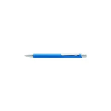 STAEDTLER Elance 421 45 Retractable Ballpoint Pen, Metal Barrel, Blue Ink, Line Width M = Medium Point 0.35 Mm. Box Of 10 Pens, Pacific Blue Body. - Blue - View 1