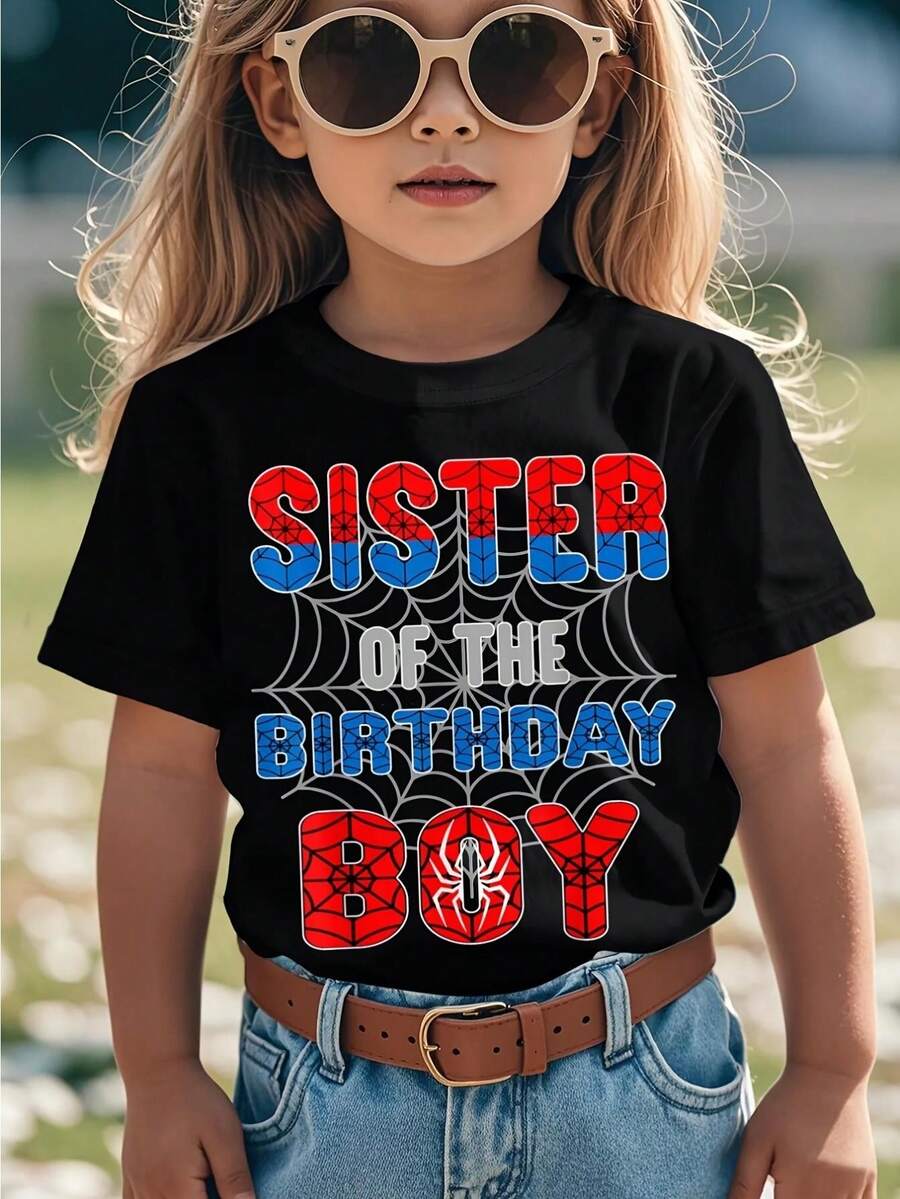 Camisetas para niñas - Negro - Ver 1