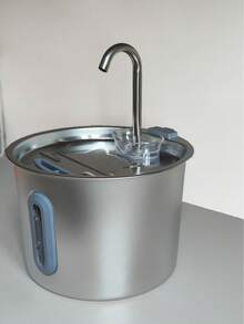 2.2升不锈钢猫咪饮水器，超静音猫碗，也适用于狗狗，可清洗宠物饮水器，替换滤芯需另购 - 彩色 - 查看 9