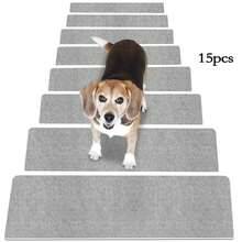 Stair Treads For Wooden Steps,8/15 Pack 30" X 8" Non Stairs Carpet Treads Indoor Stair Mats For Elders And Pets Carpet Stair Treads Non- Indoor, Stair Treads For Wooden Steps, Stair Runners Reusable Elders And Pets, Stair Mat Rugs Machine Washable Nonslip Carpet Stair Treads Non-Skid Safety Rug Resistant Indoor Runner For Kids - Multicolor - View 17