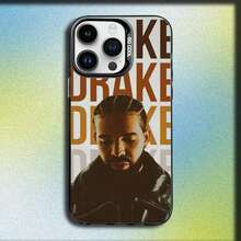 Funda de teléfono RapperD-Drake para iPhone 17, 16, 15, 14, 13, 12, 11 Pro, Max, Plus, E, SE4, Ar, Mn Black MD Box 17 Air - Z4 - Ver 8