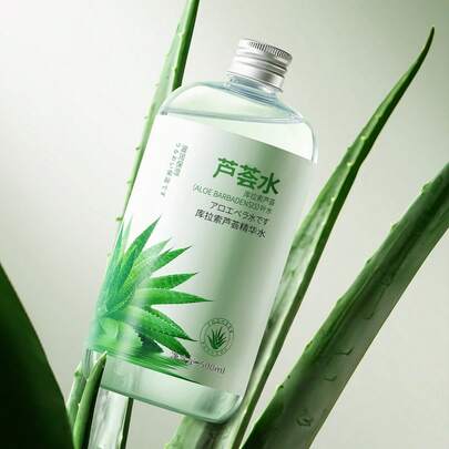 99% 芦荟爽肤水 500ml - 深层补水、保湿、滋养、亮白、淡化细纹、收敛毛孔的护肤精华。含有天然芦荟成分，适合男女日常使用