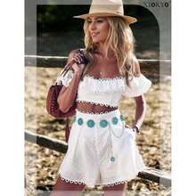 Turquoise Concho Belt Women Silver Western Waist Chain 53 Inch Bohemian Belts Dress Accessory - 多色673 - 查看 7