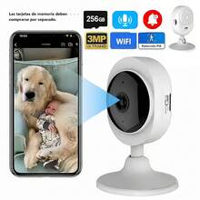 Mini C¡mara Wifi 2k Full Hd 3mp Detección Inteligente 256gb - Tipo de Enchufe A USA (110-127V) - Ver 1