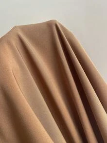 Rusttydustty Gaun Wanita Ukuran Plus Gaya Bohemian untuk Pesta Teh, Liburan Sehari-hari, Gaun Berlapis Model Boneka Warna Cokelat dengan Leher V, Pakaian Pesta - Coklat - View 9