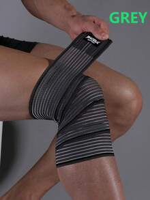 JINGBA SUPPORT 1 Miếng Quấn Đầu Gối Unisex Co Giãn Hỗ Trợ Bắp Chân Cho Cử Tạ - màu đen - Xem 7