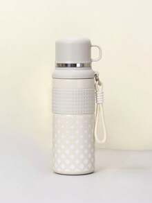 1pc Stainless Steel Bounce Vacuum Cup, Large Capacity Mug For Tea, Outdoor & Travel