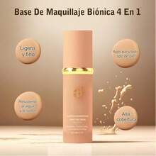 Base de maquillaje 4 en 1: Todo en uno con múltiples funciones, refrescante y nutritiva ABSOLUE Rejuvenating Essence Con cobertura media a completa, es ideal para resultados naturales duraderosSPF 50+.Fundación de larga duración y cobertura total de 24 horas, resistente al agua y que cambia de color, Corrector minimizador de poros, sin pastosidad ni grasa, resistente al agua y al sudor, maquillaje esencial para exteriores, crea un acabado mate perfecto sin esfuerzo, apto para todos los tonos de piel, regalo para el Día de la Madre, Día de San Valentín~ - Carne - Ver 7