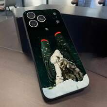 Funda de teléfono SSS4U D-Drake nuevo álbum compatible con  17,16,15,14,13,12,11,Pro,Max,Plus,X,XS,SE4,E,Mini, funda negra suave, compatible con funda de  17, funda de  17 Pro, funda de  17 Pro Max - z4 - Ver 5