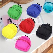 1pcs Mini Fashion Backpack Coin Purse, Random Color - Random 1 Piece - View 3