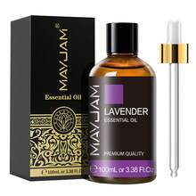 1件 MAYJAM 100ml/3.38fl.Oz 精油，適用於擴香機、加濕器、DIY蠟燭、居家護膚、日常放鬆，理想禮物，薰衣草、茉莉、尤加利、香草、薄荷、檀香、乳香、甜橙、依蘭、檸檬、茶樹、丁香 - 多樣化香型 - 查看 26