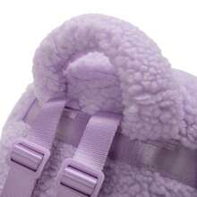 Adidas 可爱休闲毛绒背包，可调节肩带，适合学生和日常使用 - 鈴蘭粉 - 查看 4