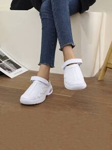 Baskets décontractées unisexes à enfiler, chaussures plates confortables d'infirmière, polyvalentes pour l'été