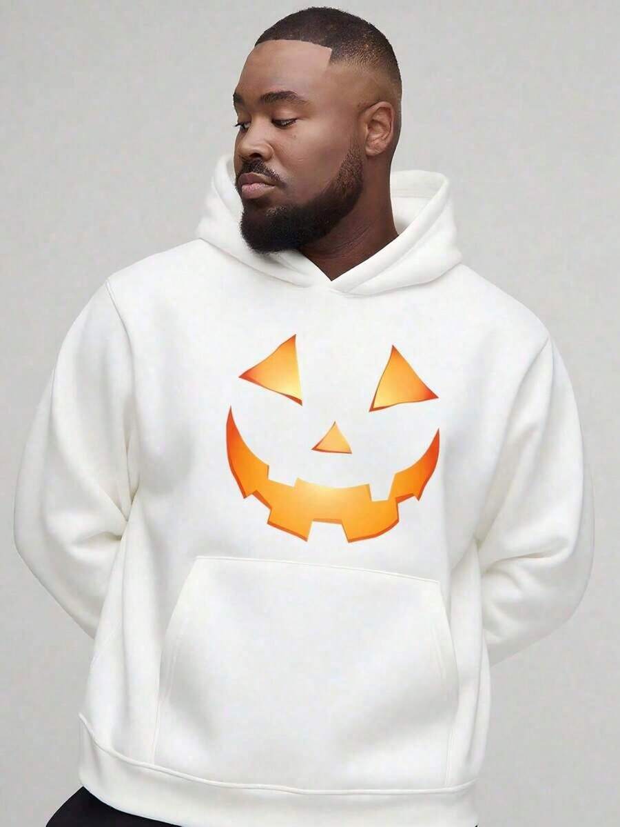 A Men's Hoodie With 'FATHER SON HOLY SPIRIT' Text, Unique Font Design, 280G Heavy Comfortable Knit Fabric, Suitable For Couples, Outings, Home, Sports, Machine Washable ,Fall Hoodies,Men's Fall Clothes,Street Wear,Halloween,Mens Hoodies,Y2k Clothes,Jesus Hoodie,Thanksgiving Day,Nightmare Before Christmas,Christmas - 白色 - 查看 1
