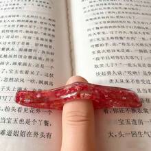 拇指书架书页夹学校用品阅读辅助器学生书籍配件展页器便捷书签、学校用品、返校 - 彩色 - 查看 8