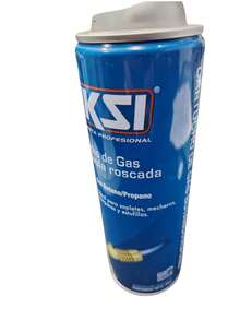 Cartucho de gas butano de 275 g para soplete, diseñado para un encendido rápido y un rendimiento constante. Ideal para uso doméstico y profesional, permite trabajos de soldadura ligera, bricolaje y precisión. Compatible con sopletes estándar, garantiza eficiencia en cada aplicación. Su envase portátil y resistente facilita el almacenamiento y transporte, ofreciendo comodidad y practicidad en cualquier proyecto que requiera llama controlada. - Azul - Ver 4