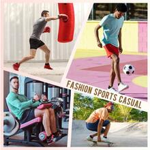 FuelMeFoot Men's Non  Yoga Socks With Grips Anti  Socks With Cushion For Hospital Pilates Fitness Grippy Socks - 02黑色深灰色淺灰色白色 - 查看 5