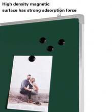 1X Large-Sized Writing And Drawing Board, Capable Of Using Chalk And Oil-Based Pens For Writing And Drawing, Suitable For School, Home Use, Company, Conference, And Store Messages - Multicolor - View 4