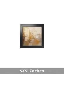 方形壁挂式相框，尺寸可选4x4英寸/5x5英寸/6x6英寸/8x8英寸/12x12英寸，适用于家居装饰和照片墙，7种颜色可选，包括黑色、白色、木纹色和金色，适合星月主题 - 多色 - 查看 18