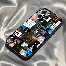 Funda de teléfono Drake O-OvO OWL compatible con  16,15,14,13,12,11,Pro,Max,Plus,X,XS,SE4,E,Mini, funda negra suave, compatible con funda de  17, funda de  17 Pro, funda de  17 Pro Max - z1 - Ver 5