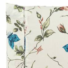 Premium Printed Fitted Sheet Set With Elastic + Pillowcases, 200 Thread Count, Single, Full, Queen And King Sizes, Hypoallergenic - Garden - View 2