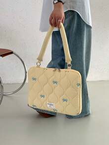 Ins 可爱笔记本电脑包，13/14 英寸，15/15.6 英寸笔记本电脑内单肩包 - 彩色 - 查看 10