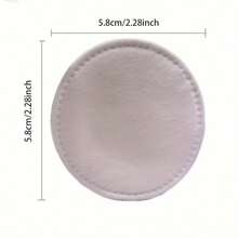 300 Pieces Of Round Cotton Pads - 白色 - 查看 5