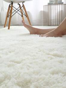 Living Room Rug Soft Fluffy Plush Carpet Bedroom Large Size Plush Rug Non-Slip High Pile Modern Indoor Carpet - Upgrade D35 Gray Long Hair - View 4