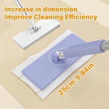 Chiffon de nettoyage jetable polyvalent - Utilisation humide et sèche sans les mains, convient pour la cuisine, la salle de bain, le nettoyage des vitres - Outil de nettoyage ménager essentiel