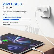 FCV Tương thích với iPhone 17 16 15. Bộ sạc nhanh Type C, bộ sạc USB C tương thích với iPhone 17 16 15 Air Pro Max kèm cáp dài 1,8m (6FT). Tương thích với iPhone 17/17 Plus/17 Pro Max/16/16 Plus/16 Pro Max/15 Pro Max/Tương thích với Pro. - Xem 4