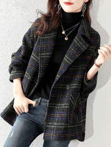 Women Blazers - Black - View 1
