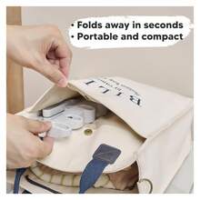 Portable Foldable Plastic Clothes Hanger, Suitable For Travel And Home, Space-Saving, Compact And Portable, 5-Hole Design For Drying Multiple Garments At Once. Lightweight And Foldable Drying Rack With Detachable Clips - Multicolor - View 6