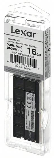  Module mémoire Lexar LD5S16G56C46ST-BGS 16 Go 1 x 16 Go DDR5 5600 MHz